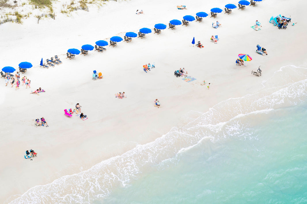 Photography by Gray Malin of Palmetto Dunes Beach Day, Hilton Head, South Carolina