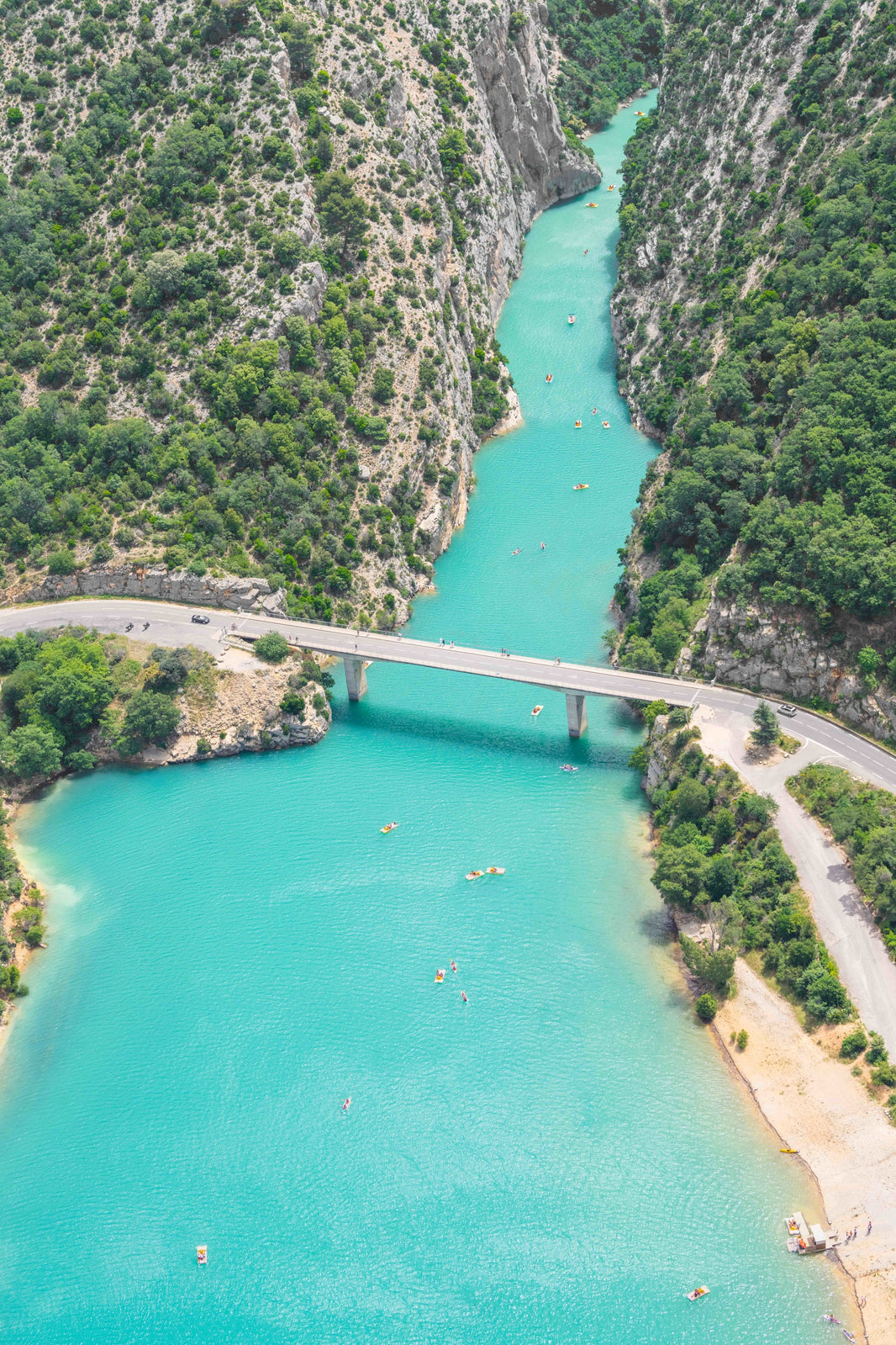 Photography by Gray Malin of Pont du Galetas, Gorges du Verdon, Provence