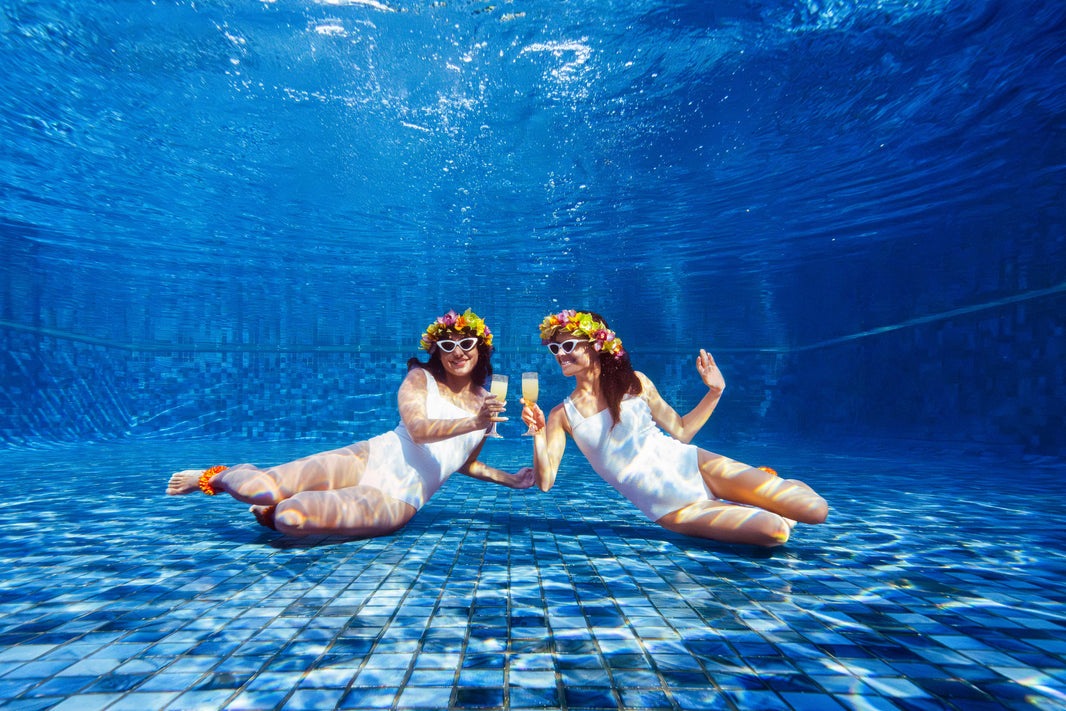 Photography by Gray Malin of Pool Cheers, Four Seasons Hualalai, Hawai’i