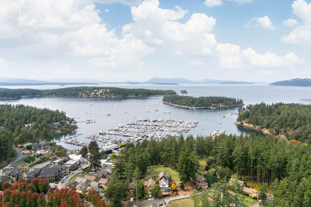 Photography by Gray Malin of Roche Harbor, San Juan Island, Puget Sound