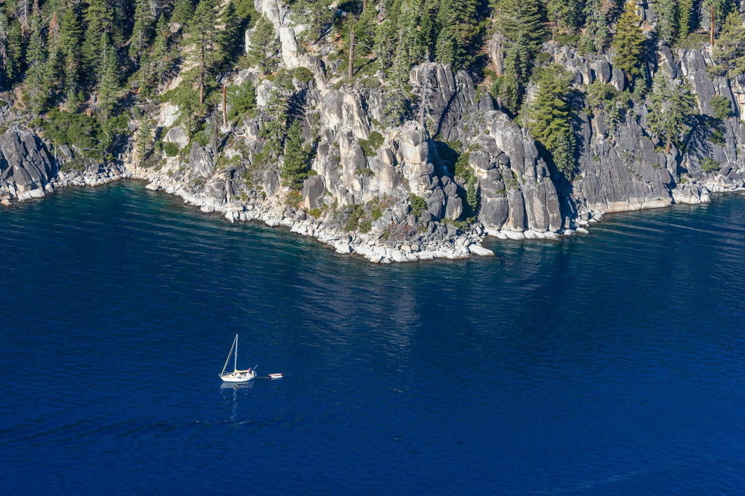 Photography by Gray Malin of Rooster Rock, Lake Tahoe