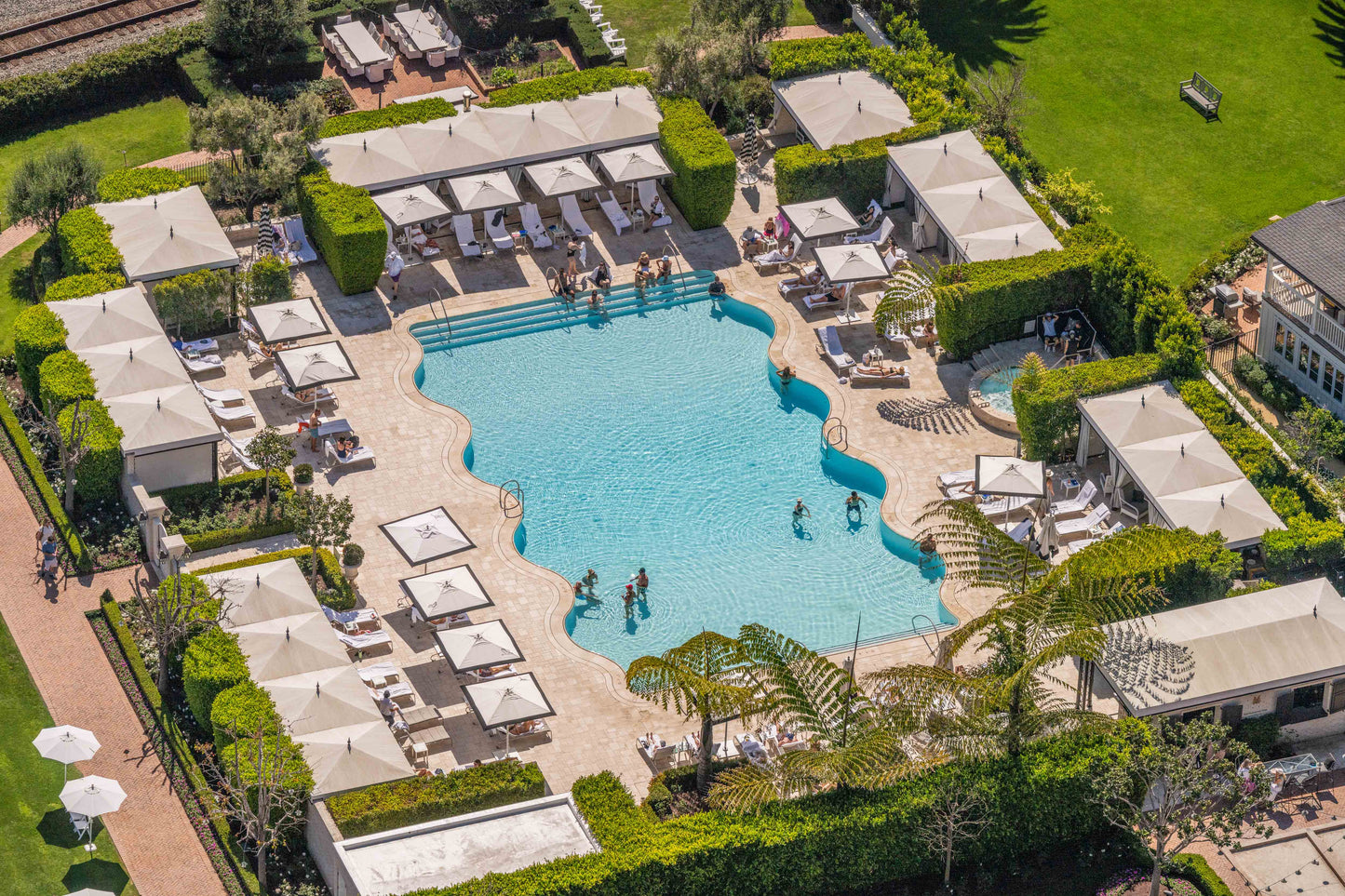 Rosewood Miramar Pool, Montecito