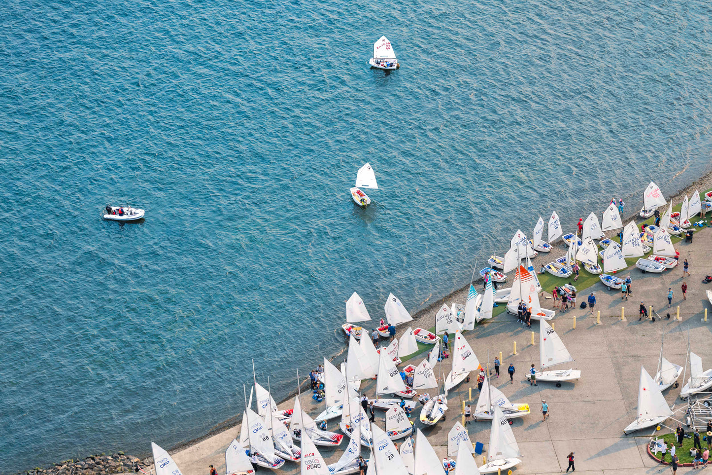 Sail Sand Point, Lake Washington, Seattle