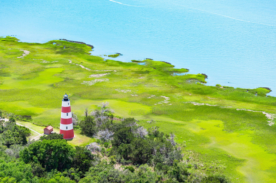 Photography by Gray Malin of Sapelo Island Lighthouse, Georgia