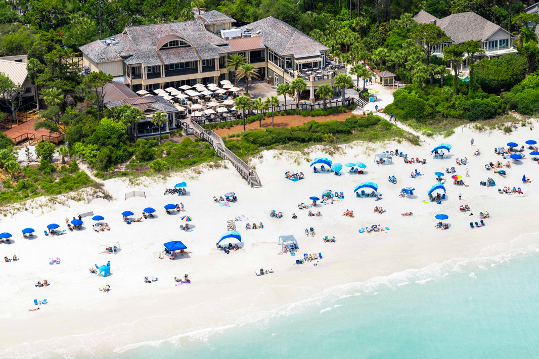Photography by Gray Malin of Sea Pines Beach Club, Hilton Head, South Carolina