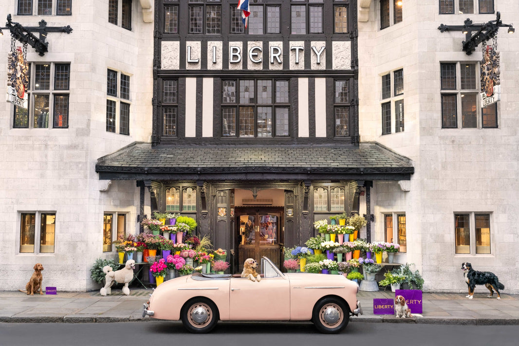 Photography by Gray Malin of Shopping Spree, Liberty London