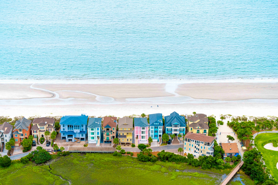 Photography by Gray Malin of Singleton Beach, Hilton Head, South Carolina