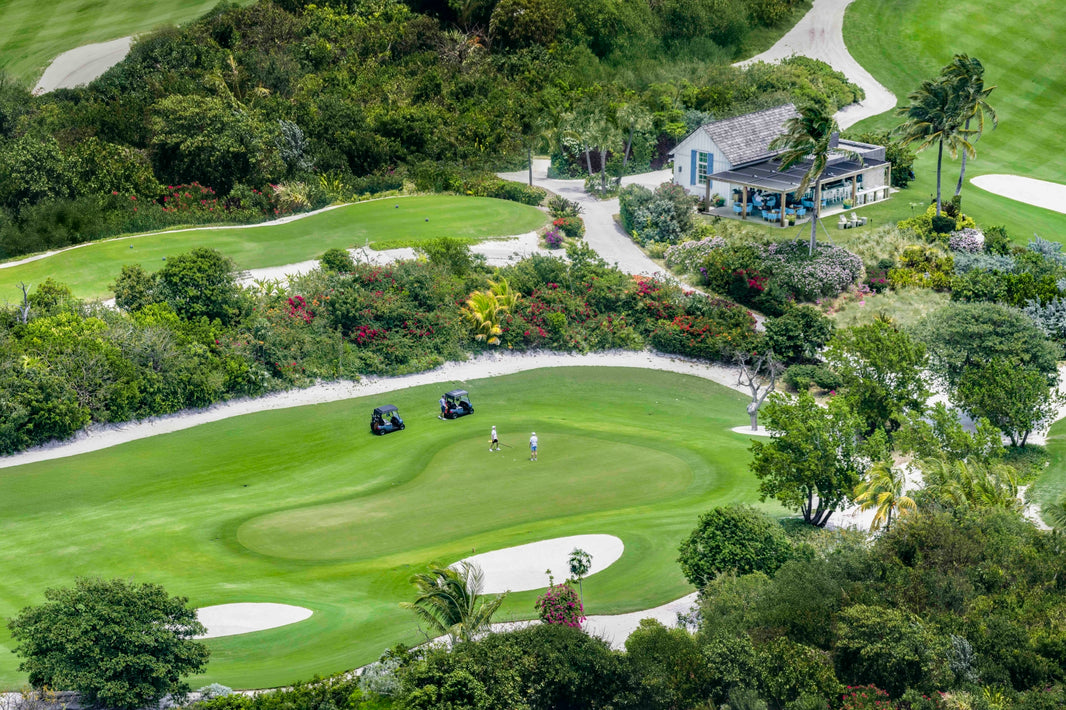 Photography by Gray Malin of Sip Sip Comfort Station, Baker's Bay Golf & Ocean Club, Abaco, Bahamas