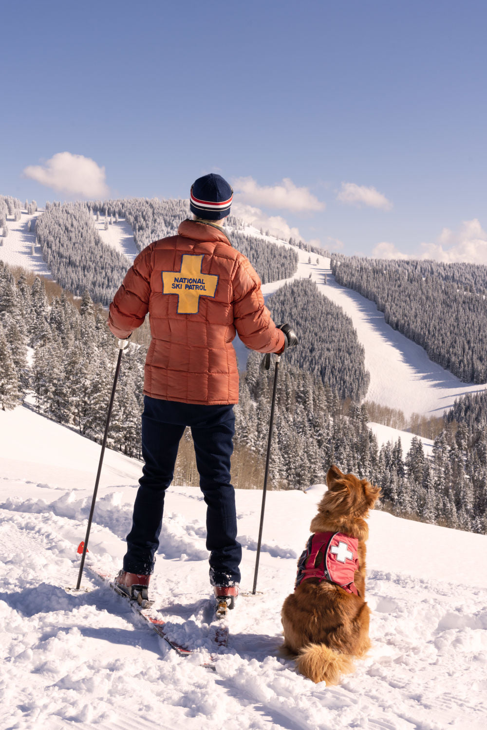 Photography by Gray Malin of Ski Patrol, Vail