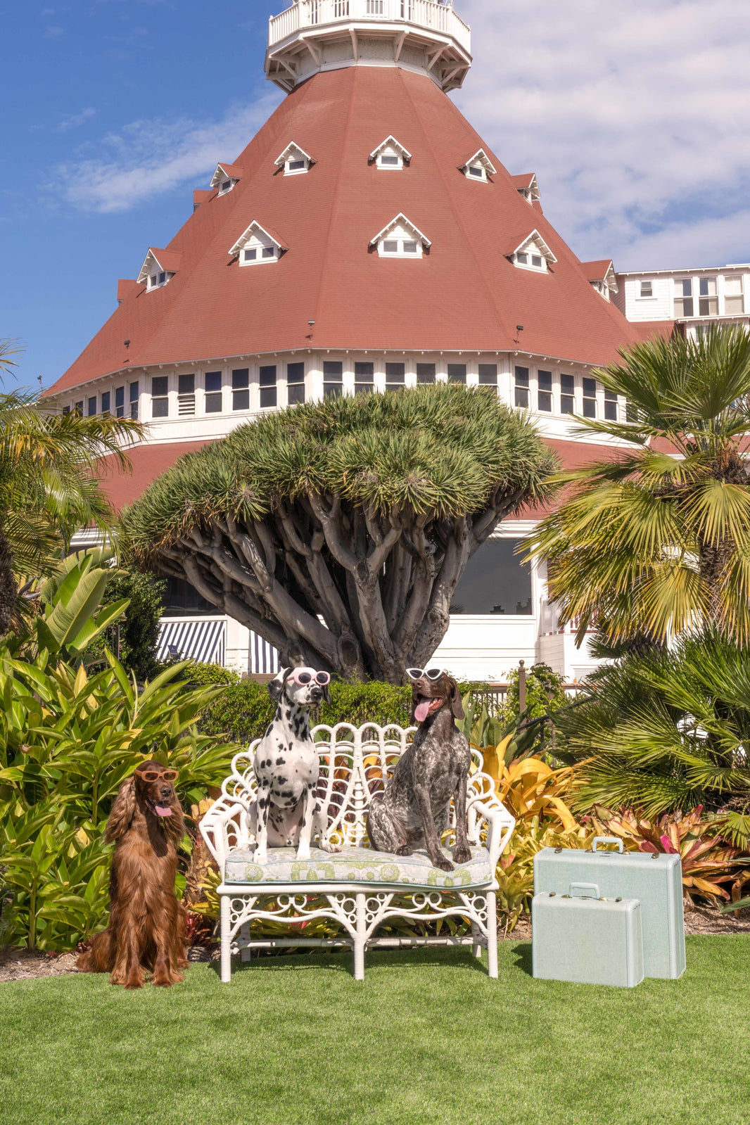 Photography by Gray Malin of Some Like It Hot, Hotel del Coronado