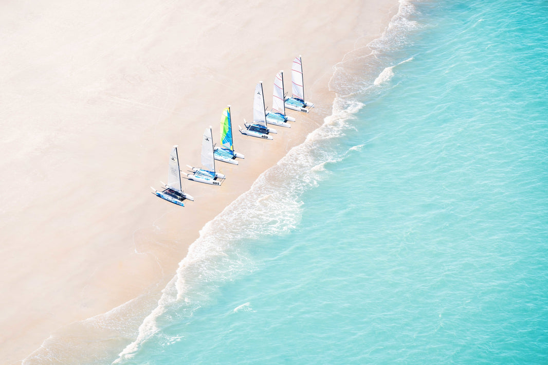 Photography by Gray Malin of St. Simons Island Sailboats, Georgia