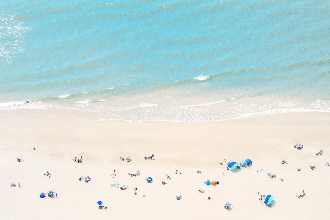 Photography by Gray Malin of Sullivan's Island Beach Day, South Carolina