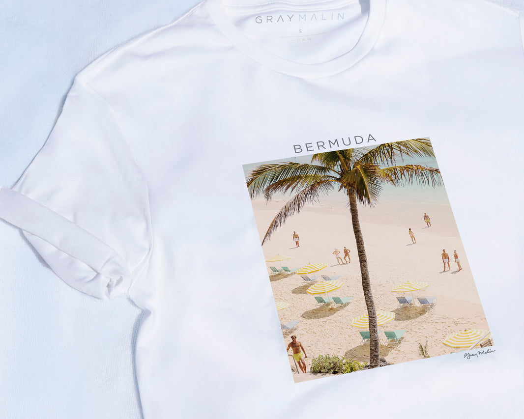 The Bermuda Tee by Gray Malin