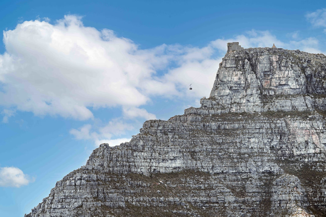 Photography by Gray Malin of Table Mountain Cableway, Cape Town