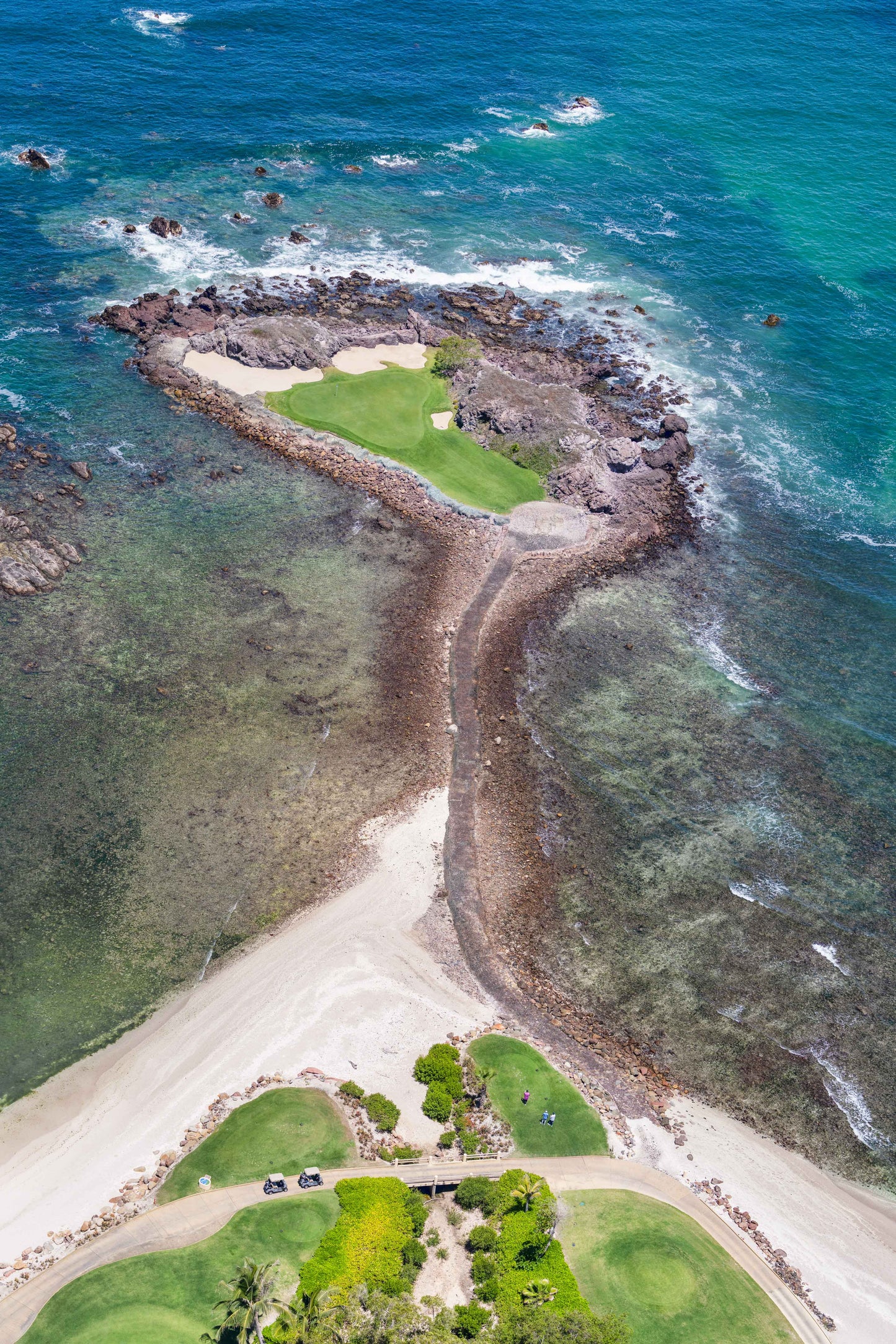 Tail of the Whale Golf Hole Vertical, Punta Mita