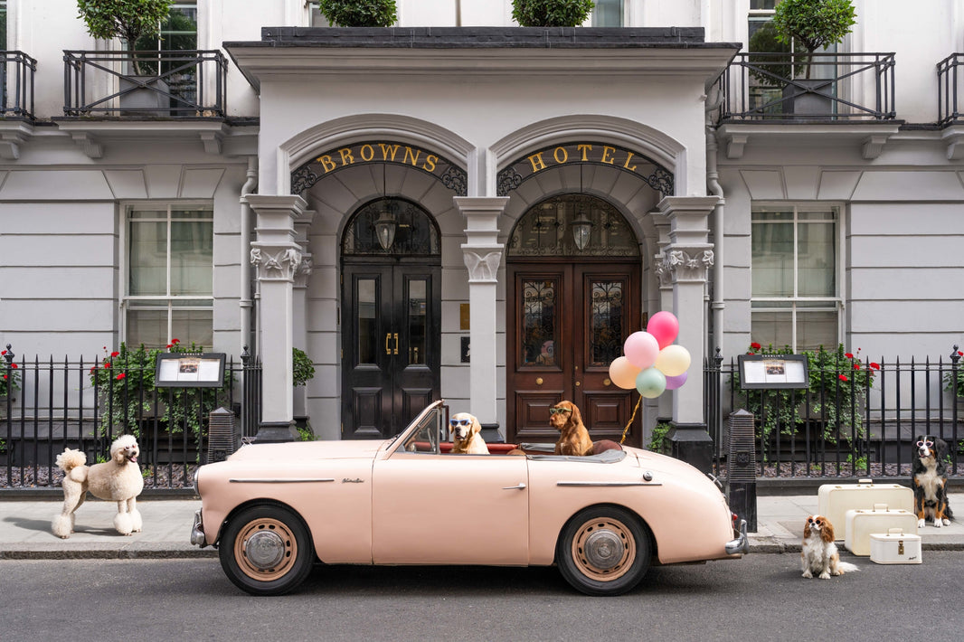 Photography by Gray Malin of The Arrival, Brown’s Hotel, London