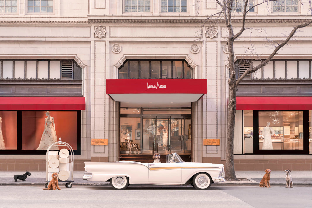 Photography by Gray Malin of The Arrival, Neiman Marcus, Downtown Dallas