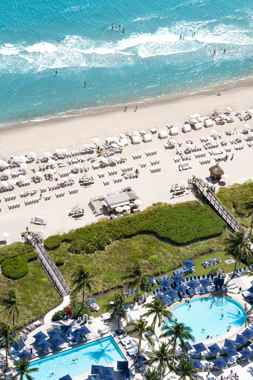 Photography by Gray Malin of The Boca Raton Resort Vertical, Florida