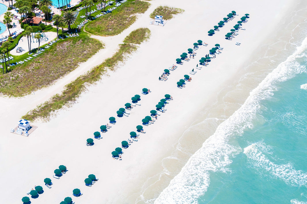 Photography by Gray Malin of The Cloister at Sea Island Beach Club Diagonal, Georgia