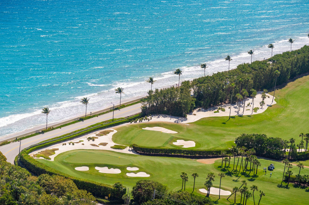Photography by Gray Malin of The Country Club Golf Course, Palm Beach, Florida