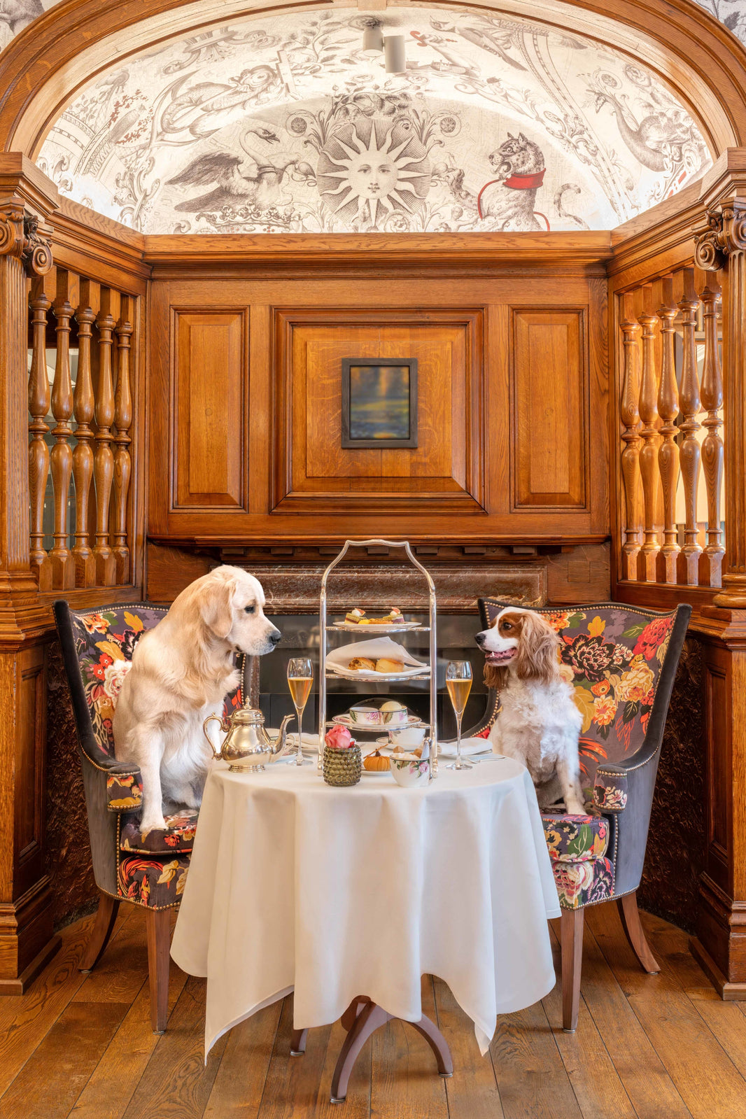 Photography by Gray Malin of The Drawing Room, Brown’s Hotel, London