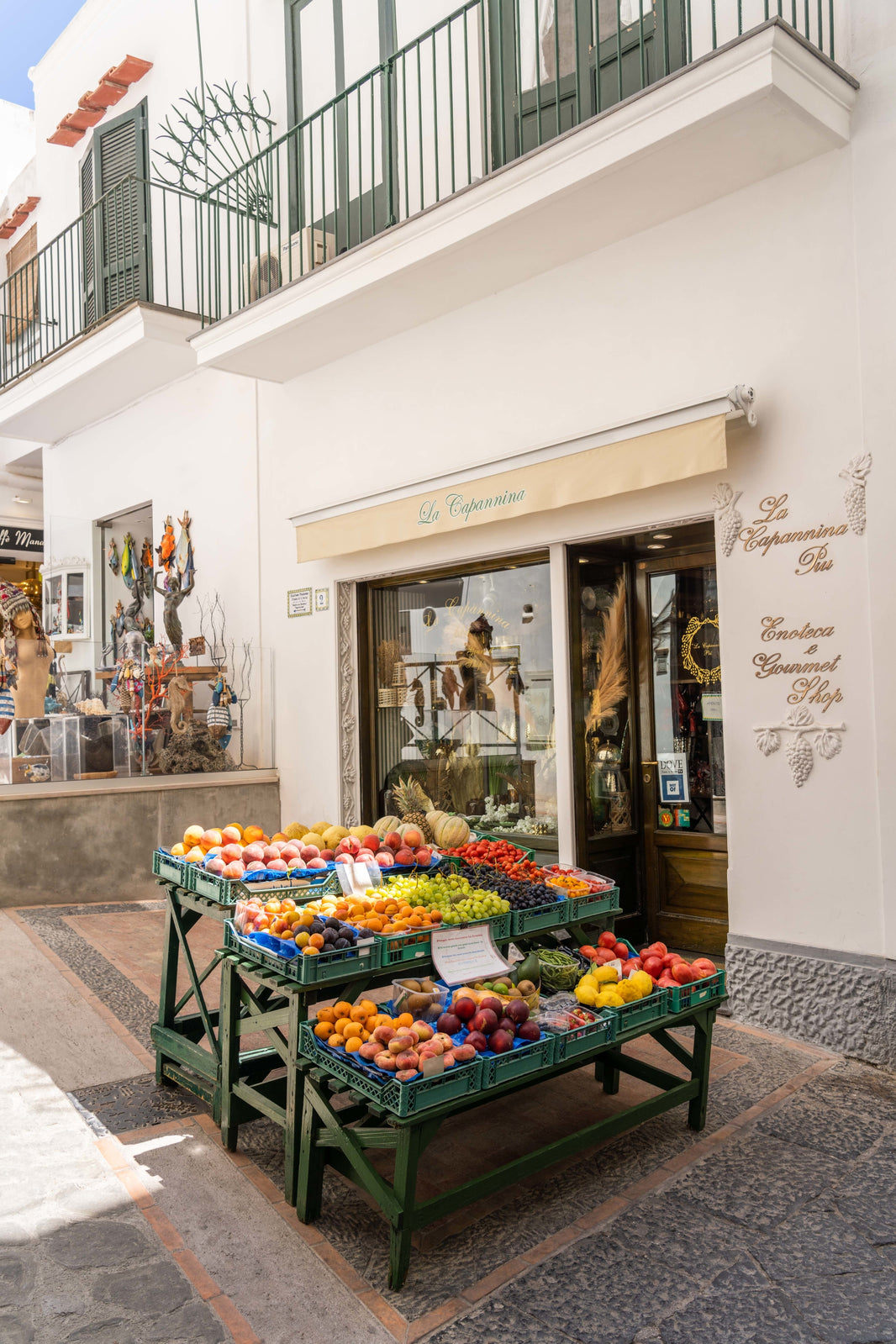 Photography by Gray Malin of The Fruit Stand, Capri