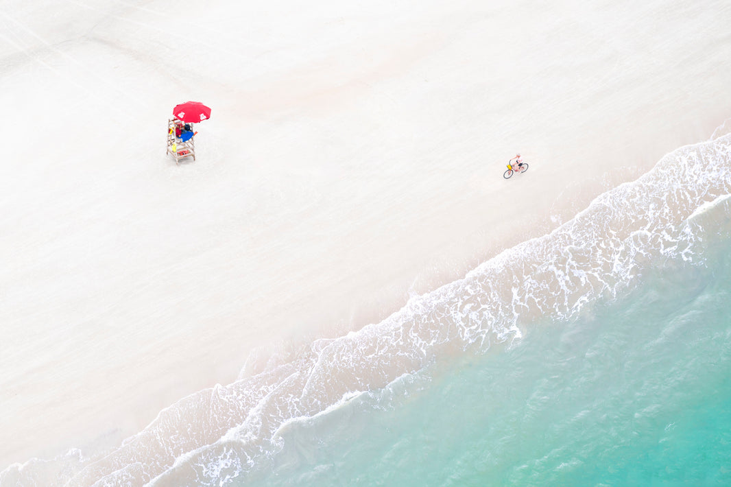 Photography by Gray Malin of The Lifeguard Stand, Hilton Head, South Carolina