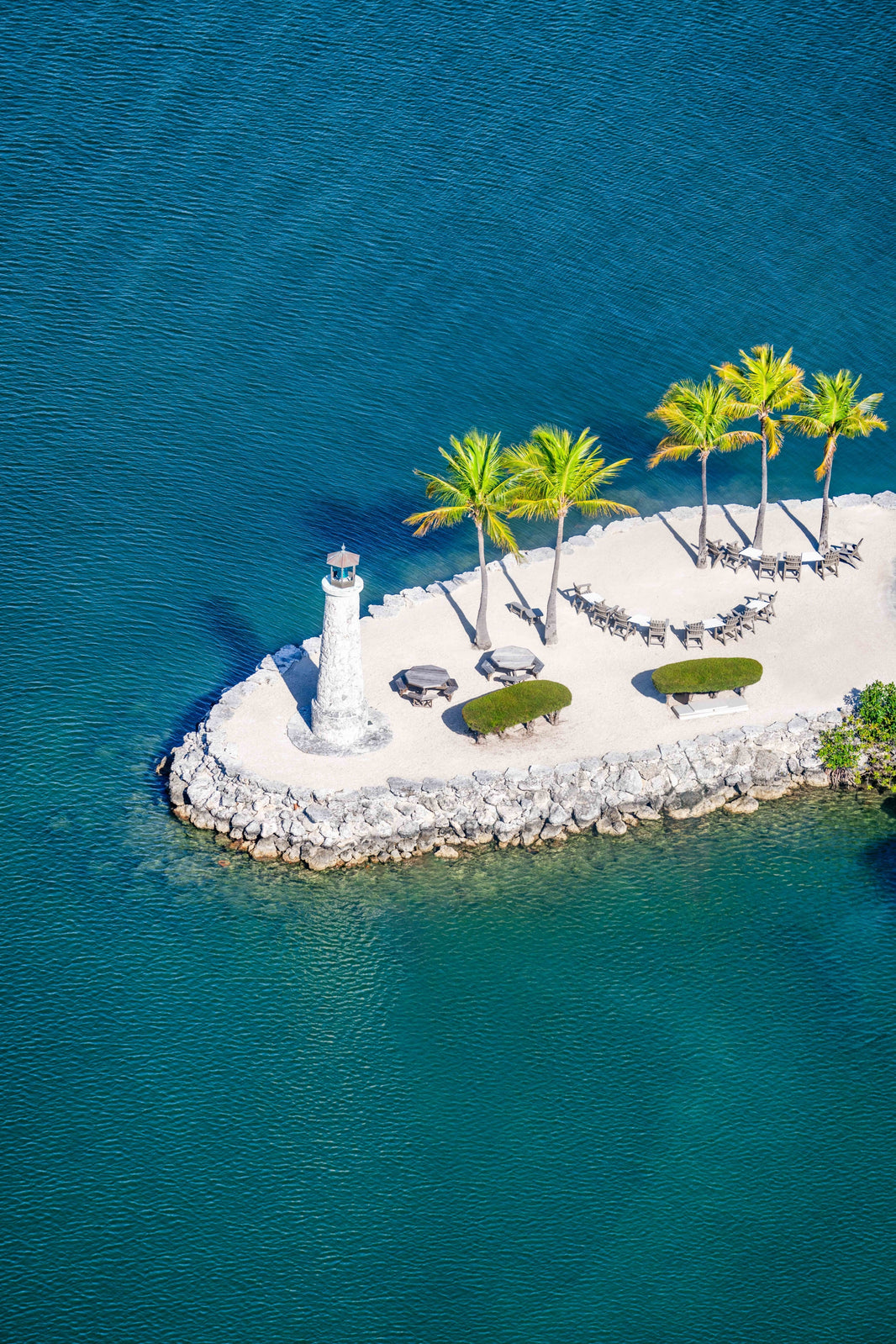 Photography by Gray Malin of The Point Vertical, Key Largo, Florida