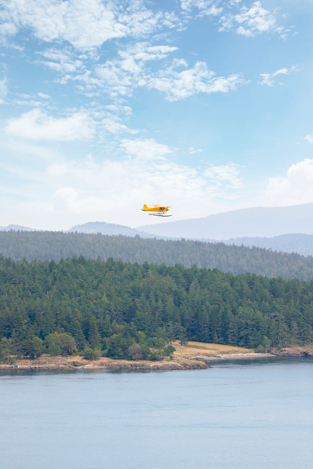 Photography by Gray Malin of The Seaplane, Lopez Island, Puget Sound