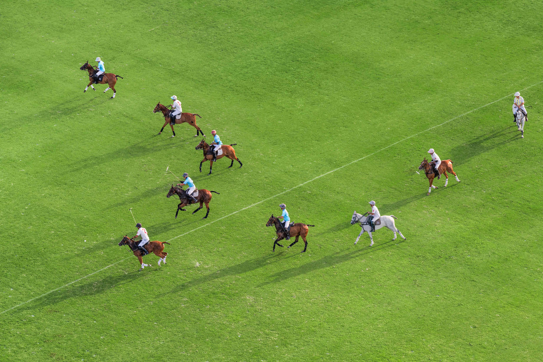 The Sporting Set, Polo Club by Gray Malin