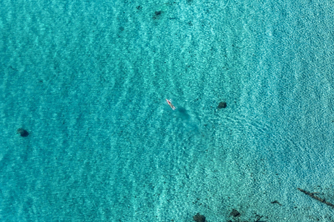 Photography by Gray Malin of The Swimmer, Lake Tahoe