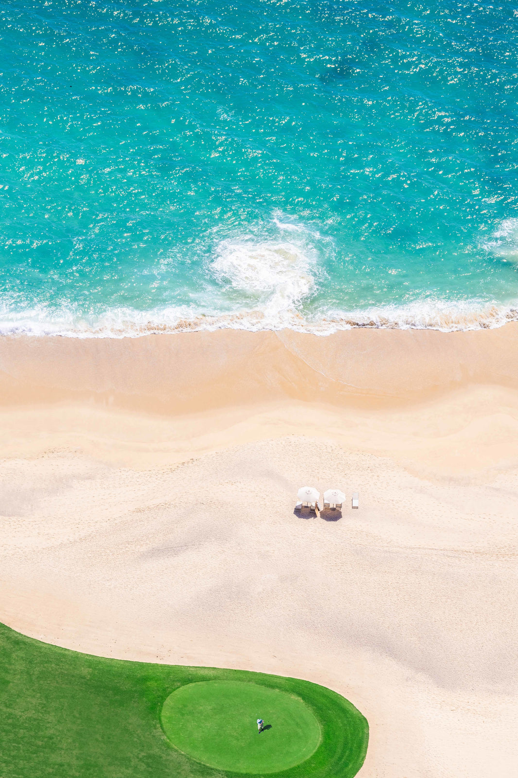 Photography by Gray Malin of The Tee Off, El Dorado Golf and Beach Club, Cabo San Lucas