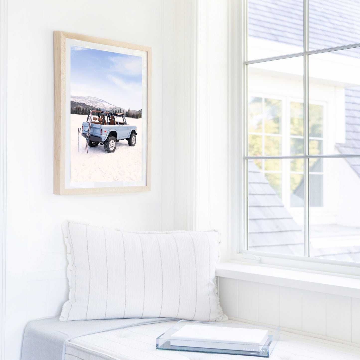 Vintage Ski Bronco Vertical, Aspen