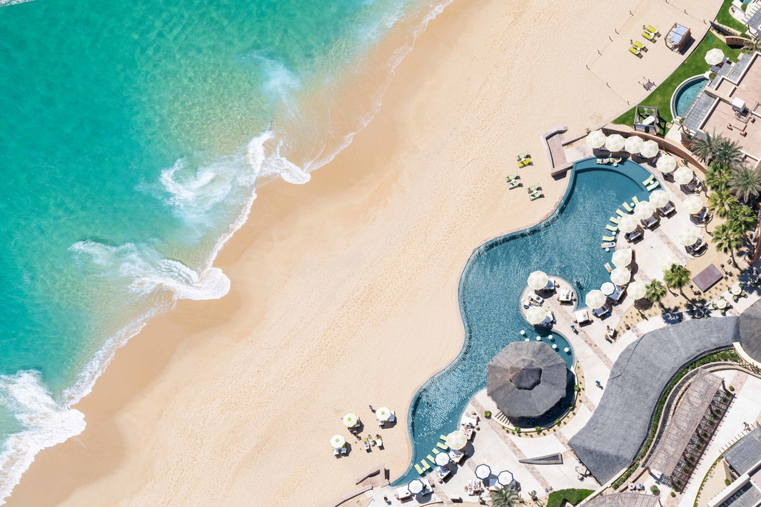 Photography by Gray Malin of Waldorf Astoria Los Cabos Pedregal, Cabo San Lucas