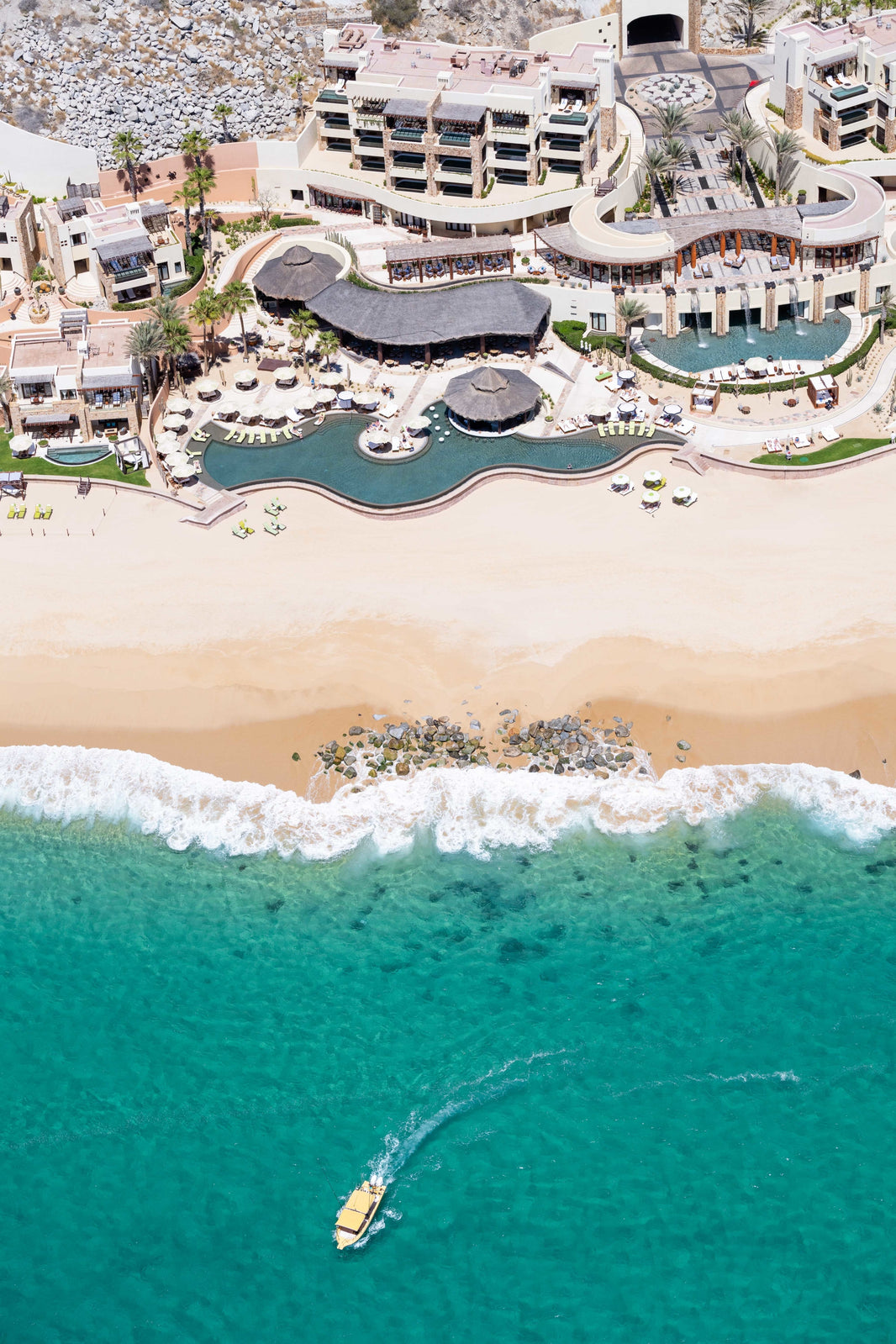 Photography by Gray Malin of Waldorf Astoria Los Cabos Pedregal Vertical, Cabo San Lucas