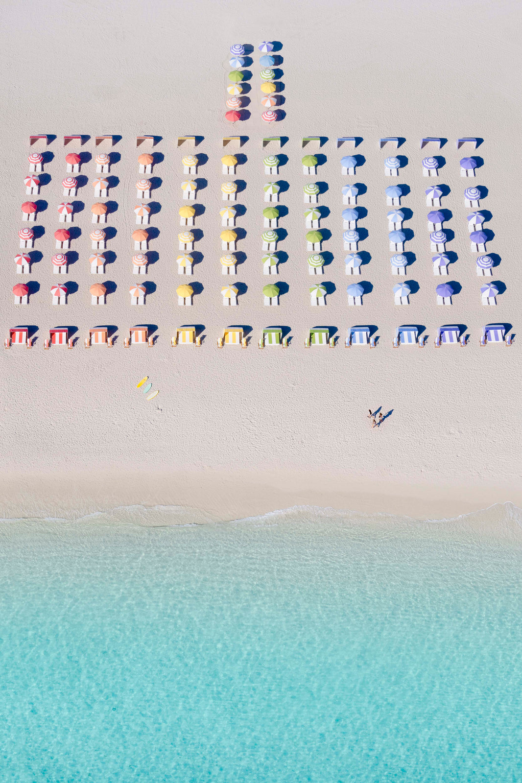 Photography by Gray Malin of Welcome to Pride Beach™ Vertical, Miami
