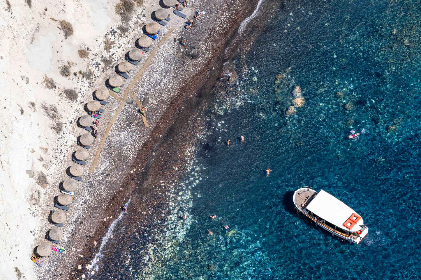 White Beach, Santorini