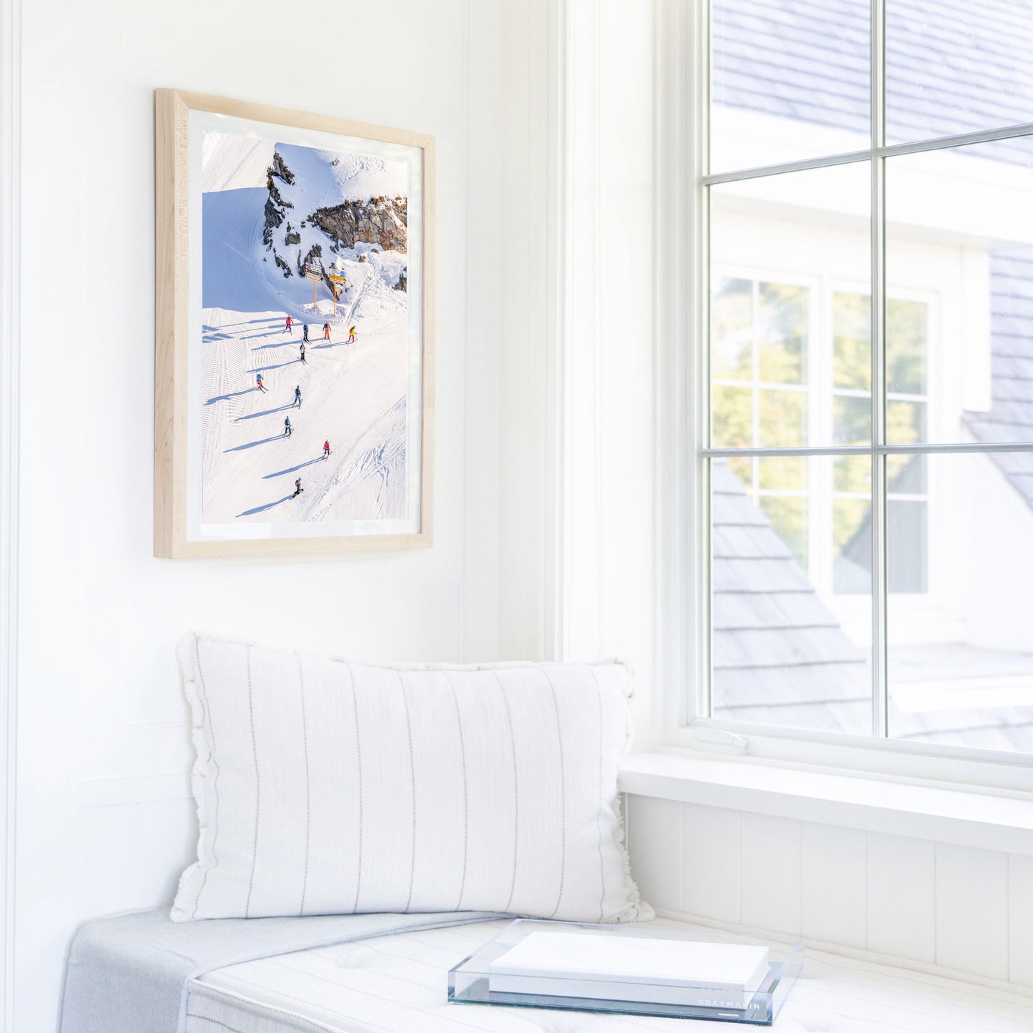 Chenus Skiers, Courchevel, French Alps