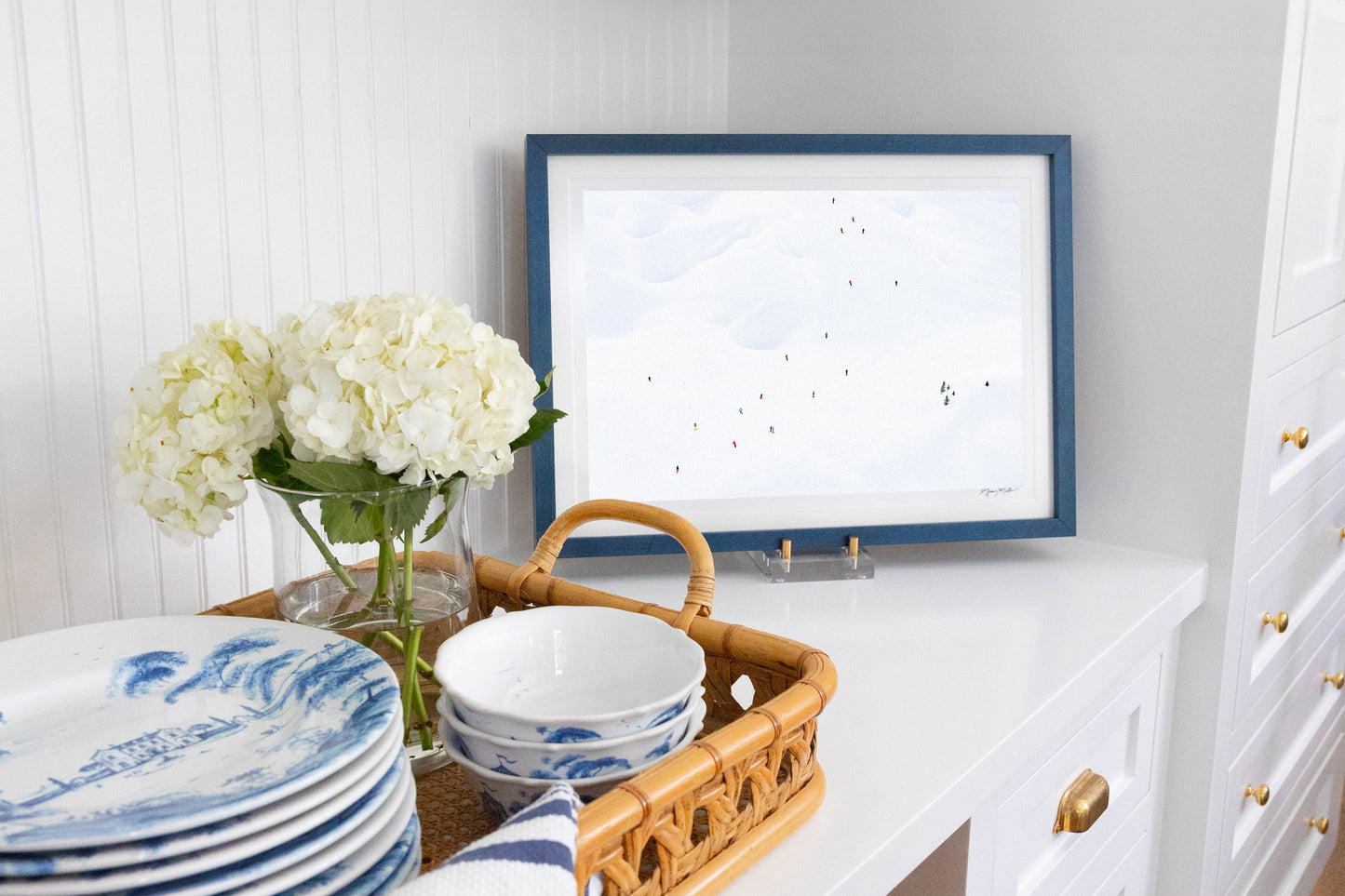 La Plagne Skiers, French Alps