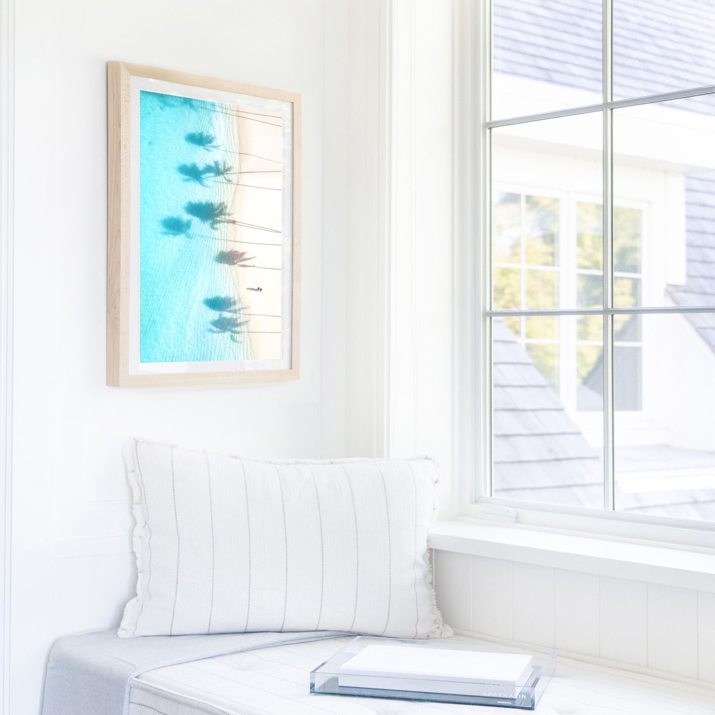 Palm Shadows Vertical, Oahu