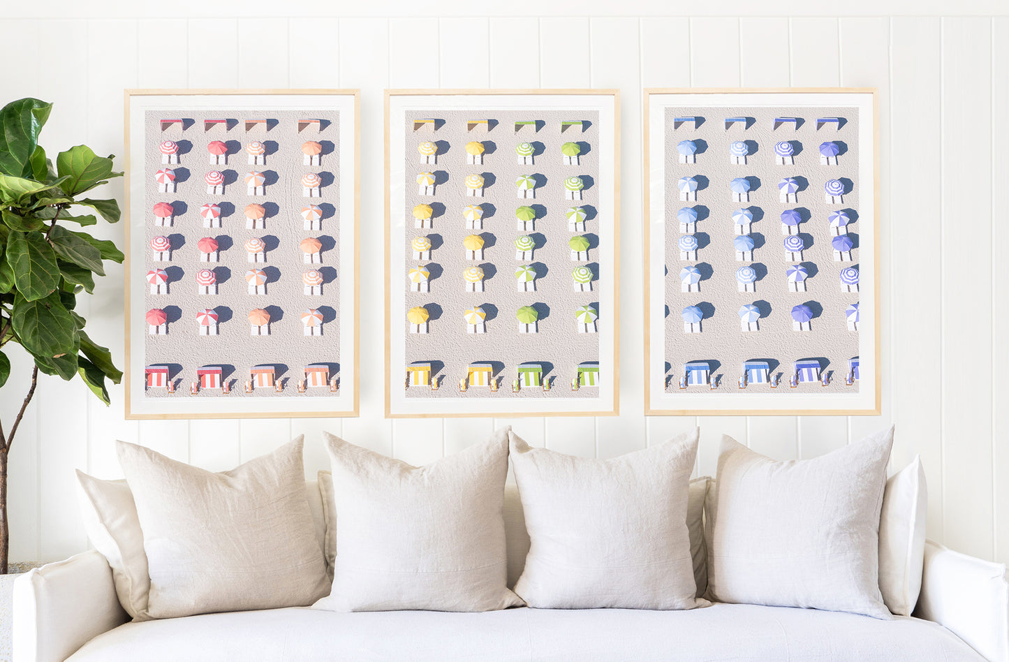 Pride Beach Triptych, Miami