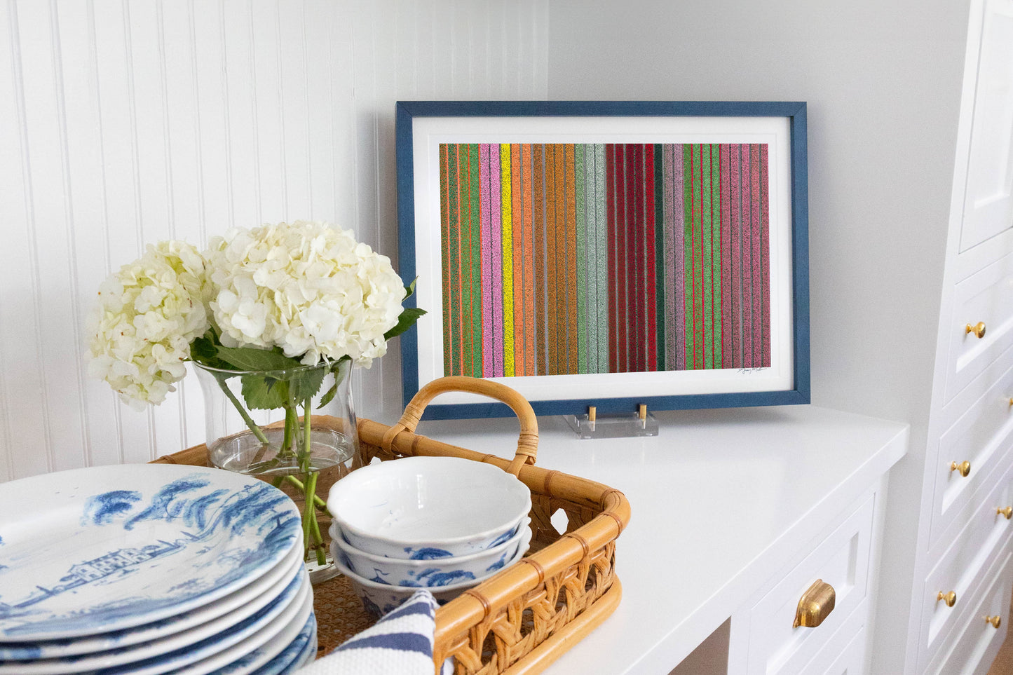 Rainbow Rows, Dutch Tulip Fields, Netherlands