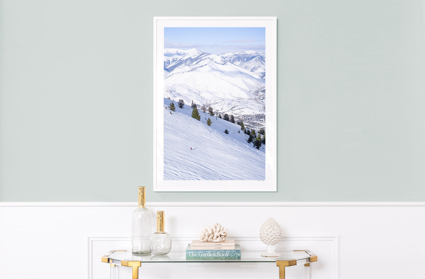 Skiing Christmas Bowl, Sun Valley