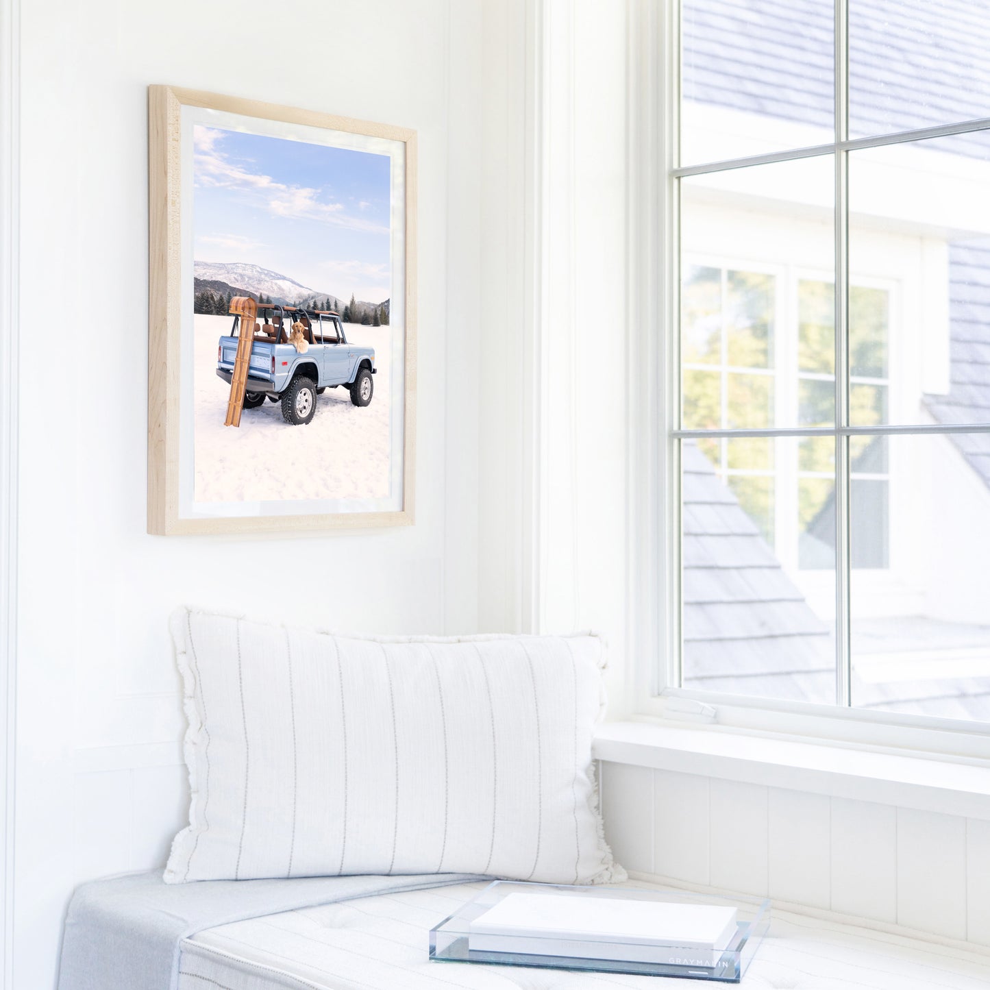 Snow Bronco Pup Vertical, Aspen