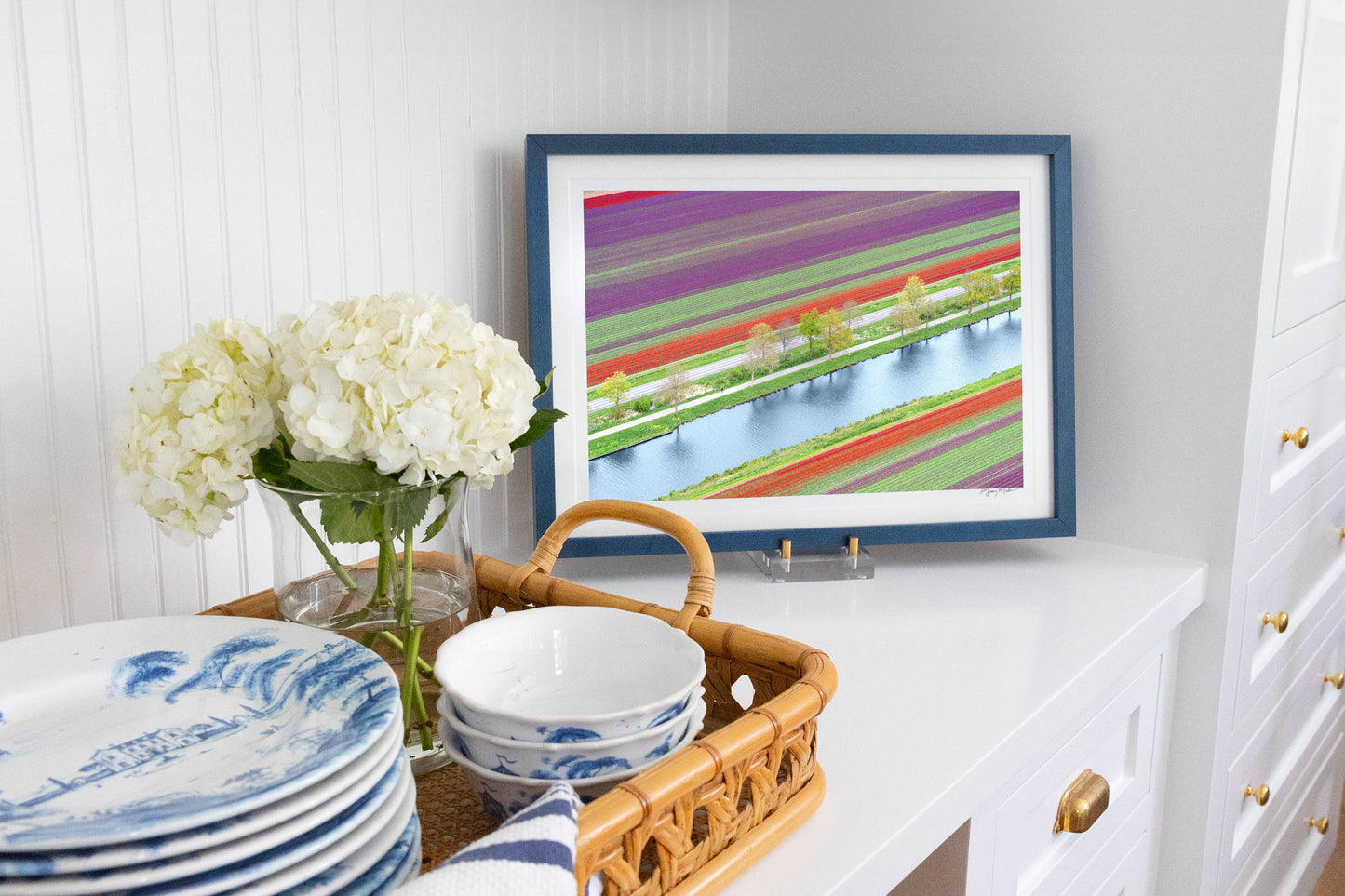 Spring Reflections, Dutch Tulip Fields, Netherlands