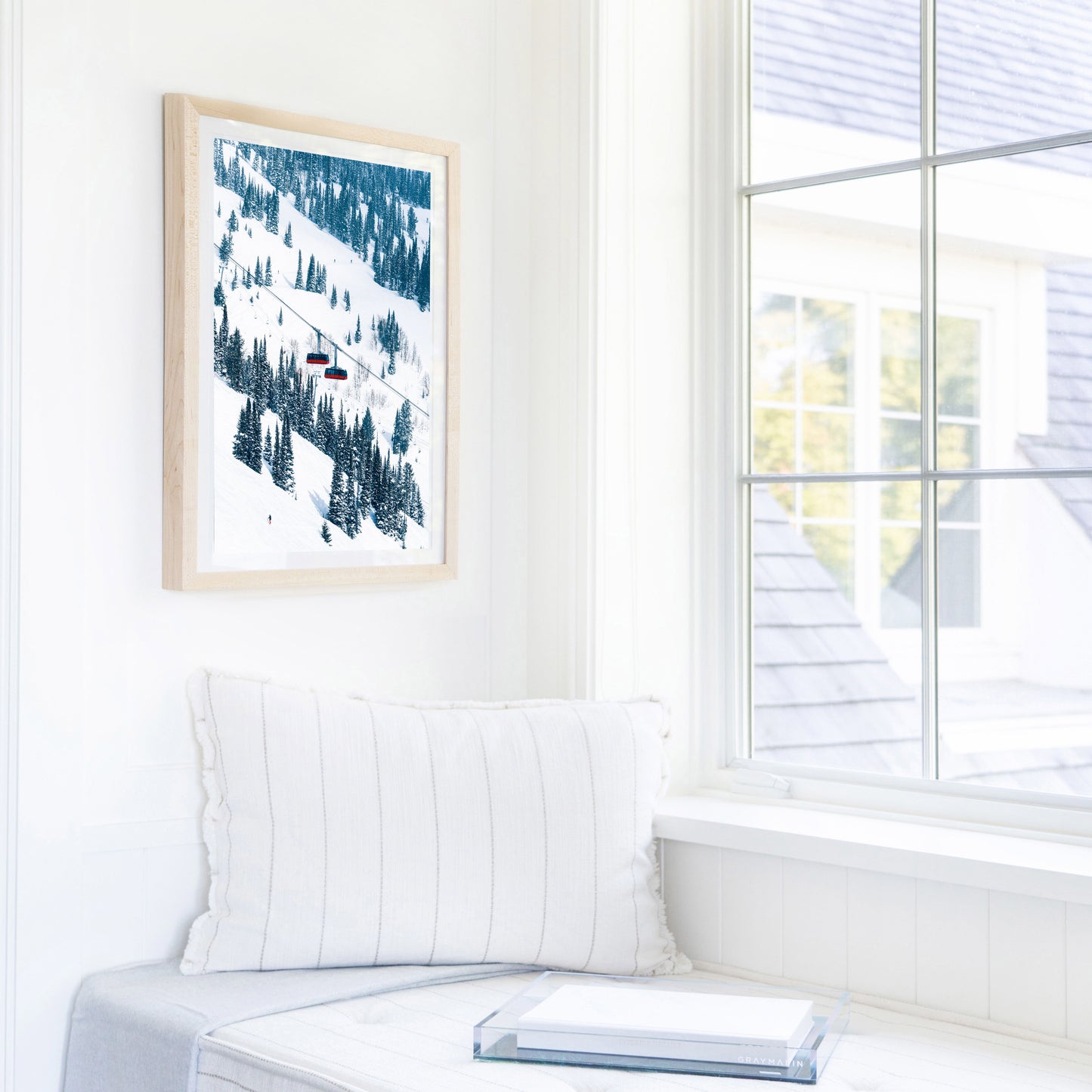 The Aerial Trams Vertical, Jackson Hole