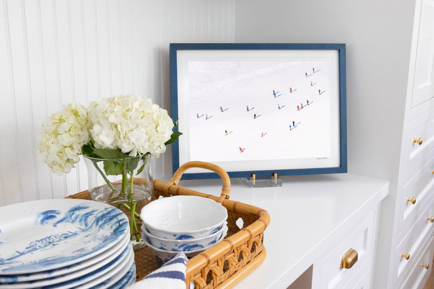 The Skiers, Courchevel, French Alps