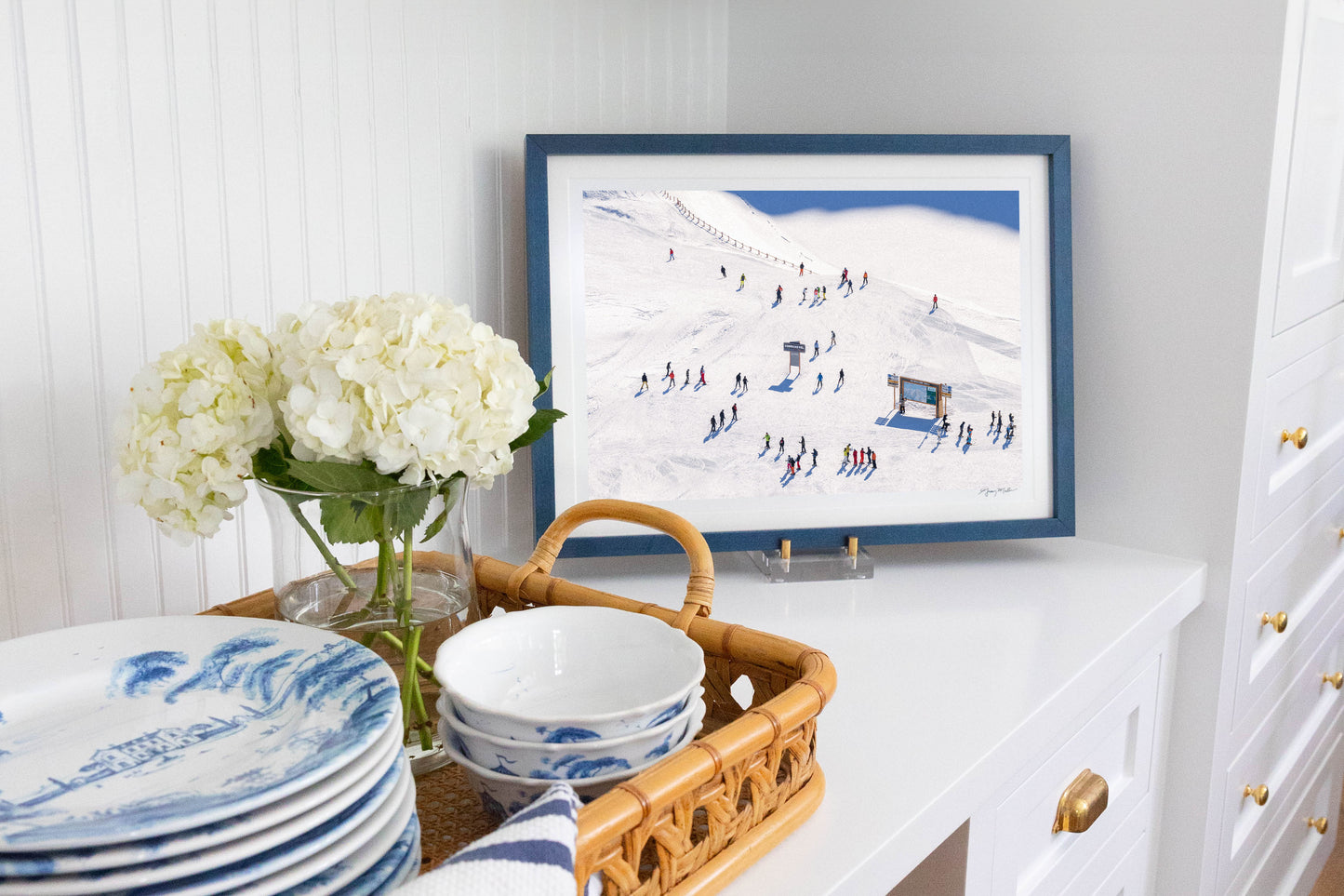 Top of Courchevel, French Alps