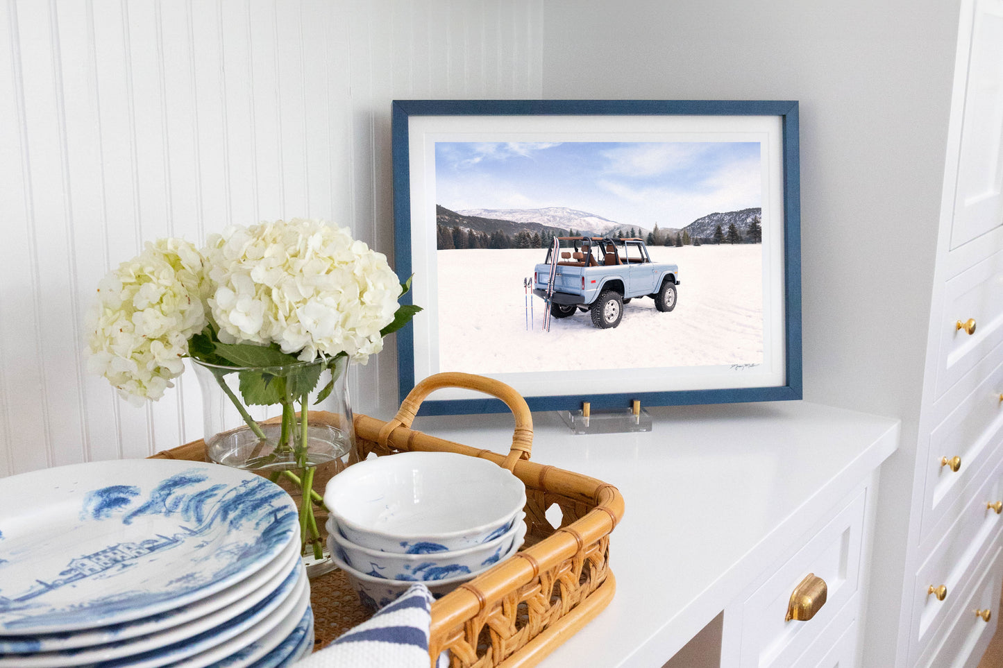 Vintage Ski Bronco, Aspen