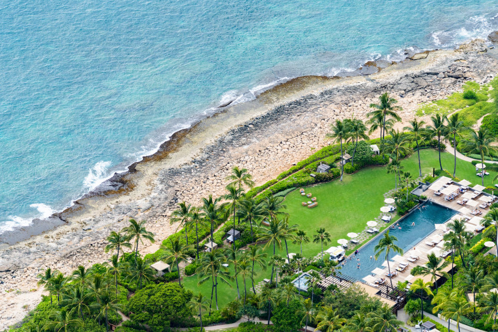 Photography by Gray Malin of Adult Swim at Four Seasons Ko Olina, Oahu